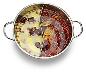 Chongqing yin yang hot pot