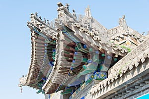 The Chongyang Palace. a famous Temple in Xian, Shaanxi, China.