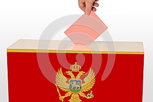 Vote, Montenegrin parliamentary election photo