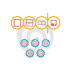 Choose correct answer. IQ test. Logical task, educational game for students. development of logic, iq. Task game exam what comes