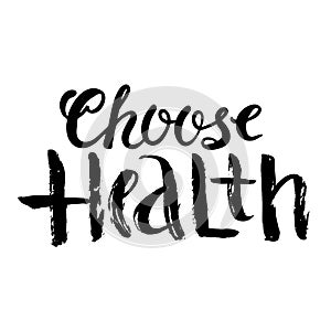 World health day lettering photo