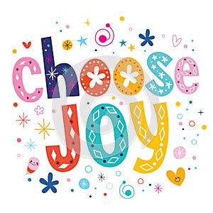 Choose joy photo