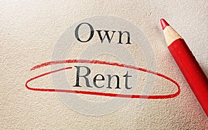 Choose to rent