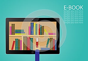 Chooses eBooks in the Internet store