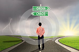 Choosing order or chaos