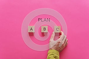 Choosing plan C out of three options