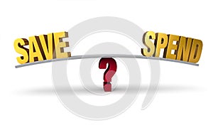 Choosing Between Save Or Spend