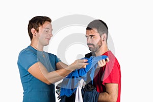 Choossing a shirt