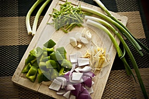 Chopboard With Vegetables