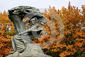 Chopin monument photo