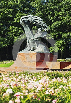 Chopin statue