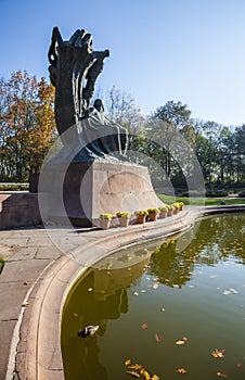 Chopin Statue, Warsaw, Poland