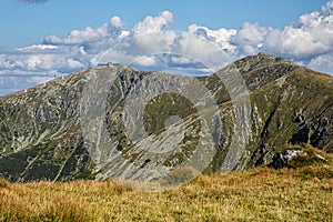 Chopok hill, Low Tatras mountain scenery, Slovakia