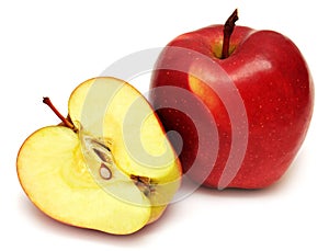 Chopped apple photo