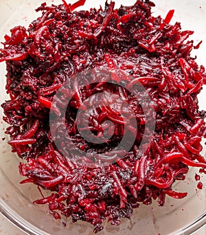 Chopped beetroot