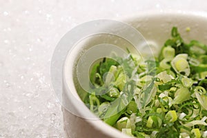 Chopped green onion