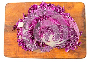Chopped Red Cabbage VI