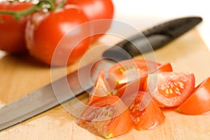 Chopped tomatoes