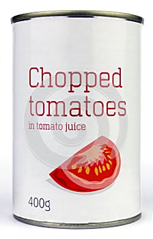 Chopped Tomatoes in a Can photo