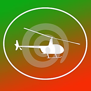 Chopper Helicopter Logo Banner Background Image