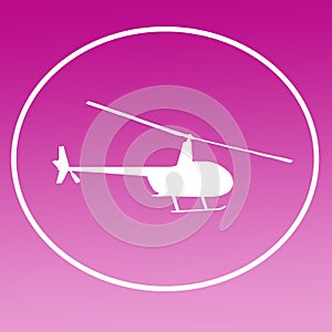 Chopper Helicopter Logo Banner Background Image