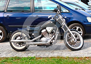 Chopper motorcycle