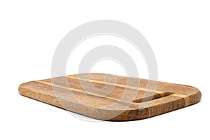 Chopping board isolated on white