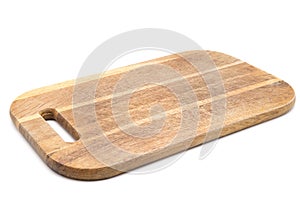 Chopping board isolated on white