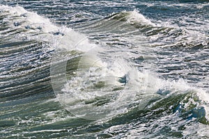 Choppy Seas with Crashing Waves photo