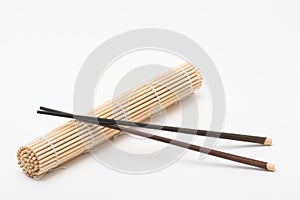 Chopsticks and makisu