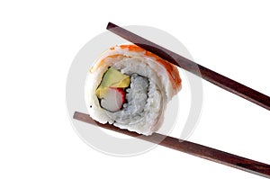 Chopsticks and sushi