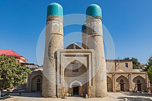 The Chor Minor Madrasa in Bukhara