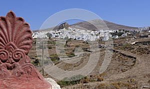 Chora on Amorgos island photo