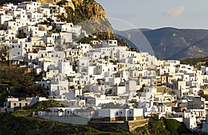 Chora (capital) of Skyros island, northern Aegean, Greece.