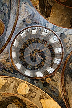 Chora church roof photo