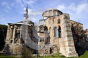 Chora church in Istanbul photo