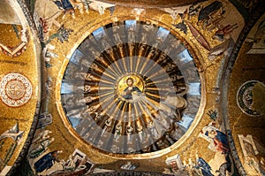 Chora Church Mosaic Ceiling