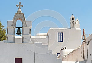 Chora of Mykonos island Greece