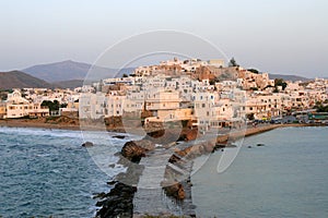 Chora in Naxos Island photo