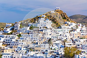 Chora town, Ios island, Cyclades, Aegean, Greece