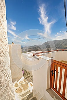 Chora village in Serifos island Greece