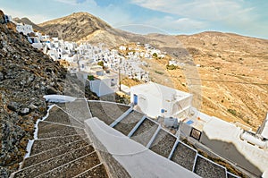 Chora village in Serifos island Greece