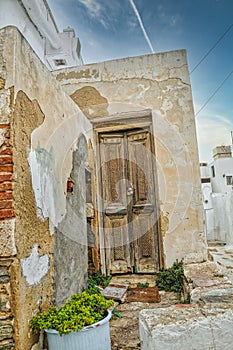 Chora village in Serifos island Greece