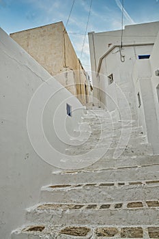 Chora village in Serifos island Greece