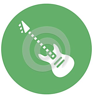 Chordophone Vector icon which can be easily modified or edit