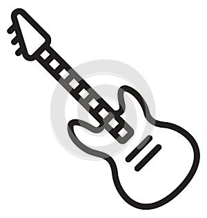 Chordophone Vector icon which can be easily modified or edit Chordophone Vector icon which can be easily modified or edit
