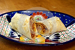 Chorizo Breakfast Burrito