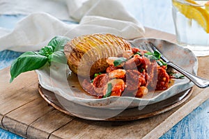 Chorizo and butterbean stew