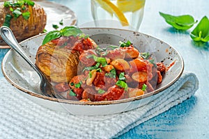 Chorizo and butterbean stew