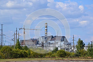 Chornobyl nuclear plant, Chornobyl zone